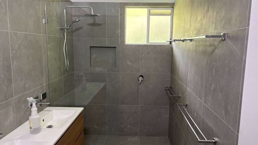 Modern bathroom renovation