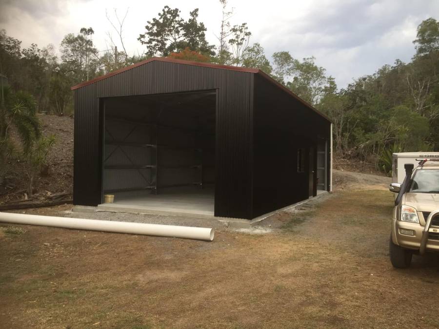 Custom shed and workshop build